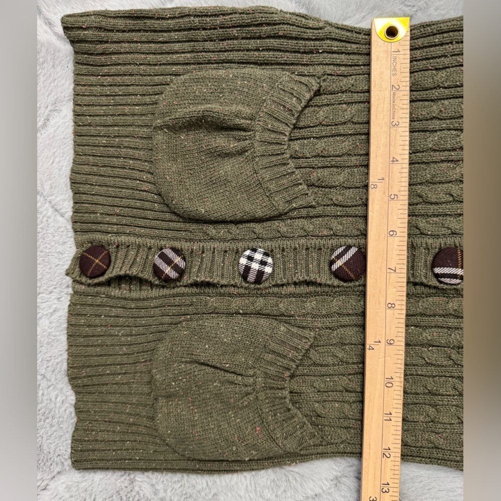 Vintage Delia’s Dark Academia Cardigan Sweater Medium 2000s Covered Plaid Button - Picture 3 of 10